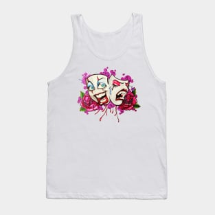 Theater Masks Original New School Art Tank Top